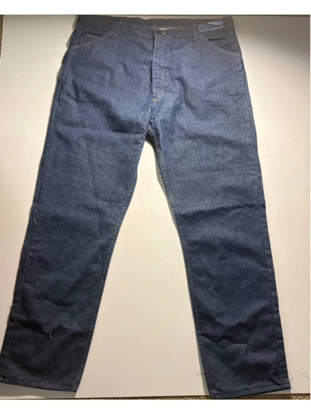Men's Bulwark Blue Straight Jeans Waist 42 272